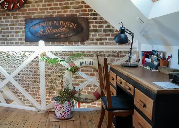 Hébergement de vacances La Aussière, Maison Avec Jardin à 500m De La Pour 4 à 6 Pers Cayeux-sur-Mer